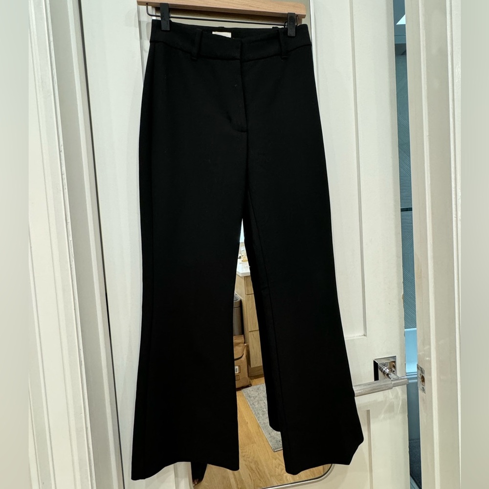 Aritzia Wilfred Pleated Flare Pants